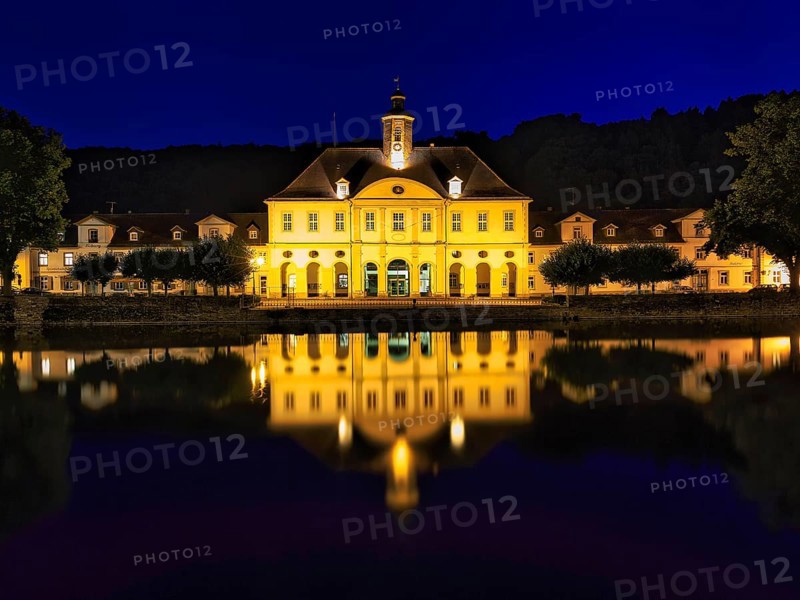 City hall Bad Karlshafen at night