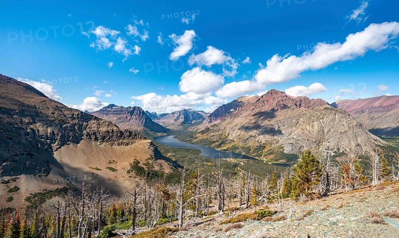 View of Two Medicine Lake