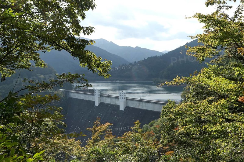 Ogouchi Dam at Lake Okutama