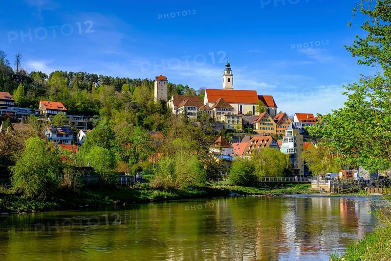 Horb am Neckar with the former Dominican monastery