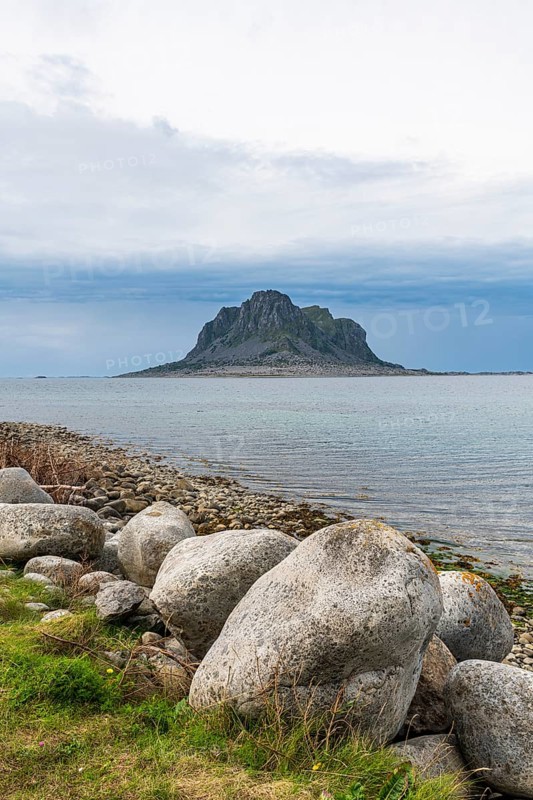 Huge monolith in the Unesco world heritage site