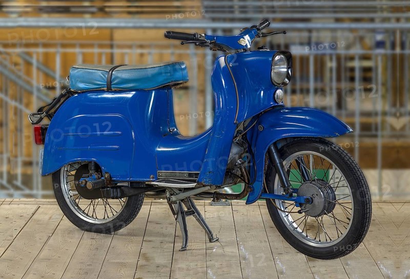 Motorcycle Schwalbe of the 1970s