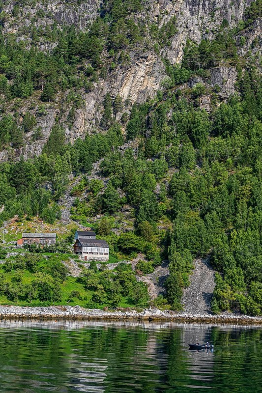 Old farm in Geirangerfjord