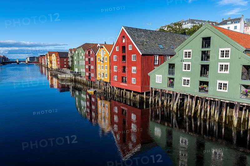 Old storehouses along the Nidelva