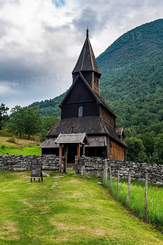 Unesco world heritage site Urnes Stave Church