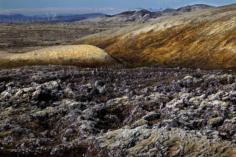 Mossy lava