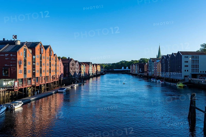 Old storehouses along the Nidelva