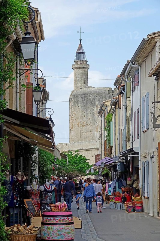 Tour de Constance tower in the northern ramparts