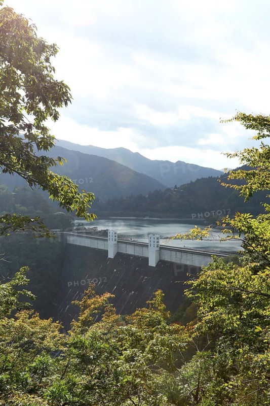 Ogouchi Dam at Lake Okutama
