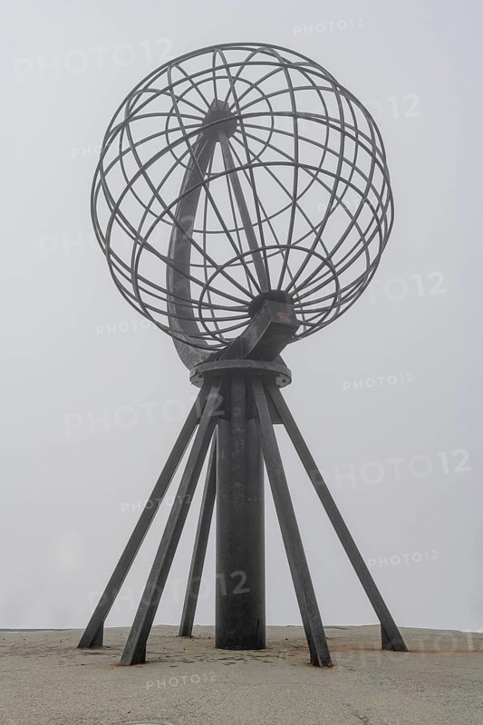 Monument on the Nordkapp