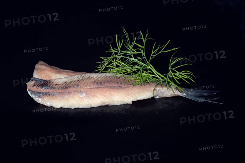 Freshly fermented fillet of Atlantic herring