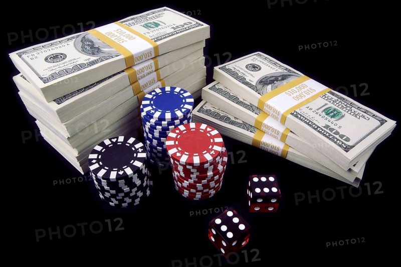 Stack of ten thousand dollar piles of one hundred dollar bills
