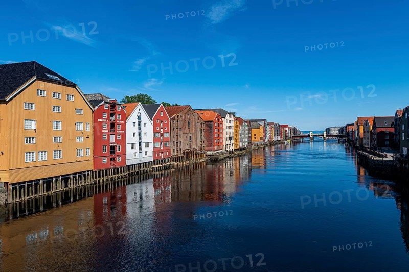 Old storehouses along the Nidelva