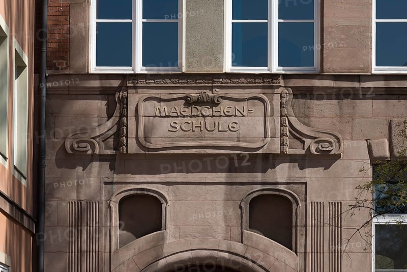 Entrance of the Dr.Theo Schoeller Elementary School for Girls