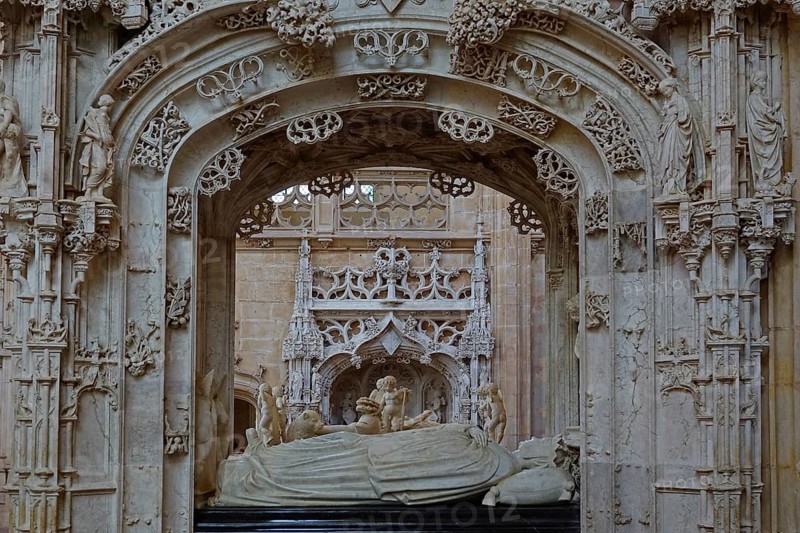 Tomb of Margaret of Austria in the choir
