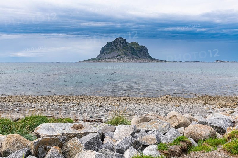 Huge monolith in the Unesco world heritage site