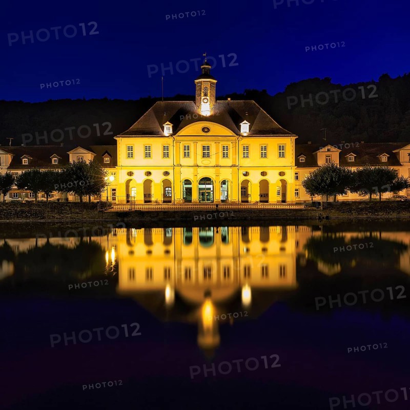 City hall Bad Karlshafen at night