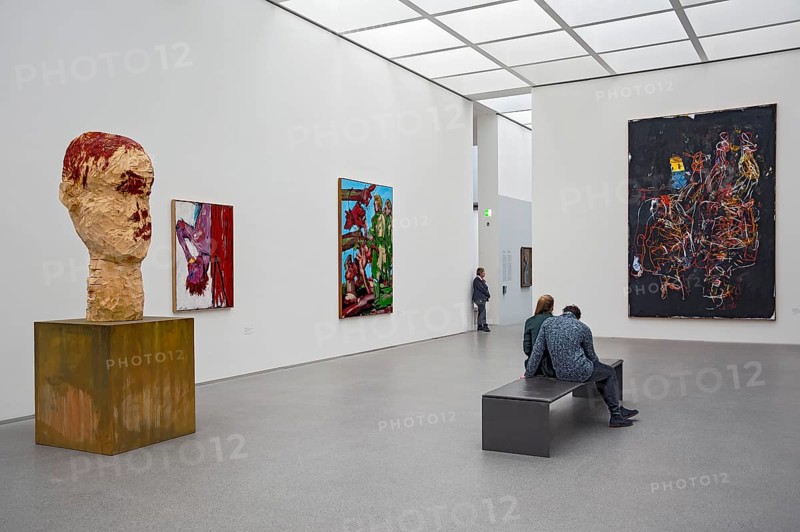 Room with works by Georg Baselitz