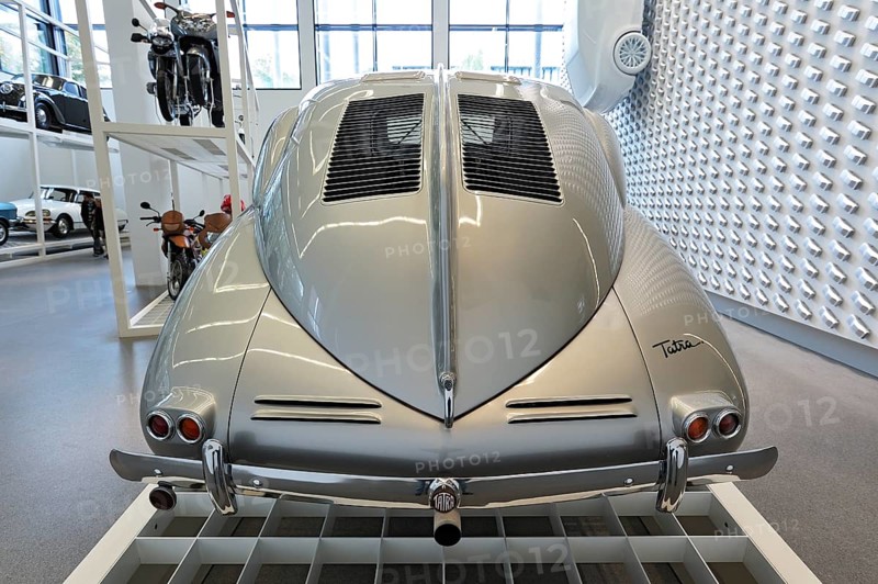 Tatra 87 from 1937 in the basement of the Pinakothek der Moderne