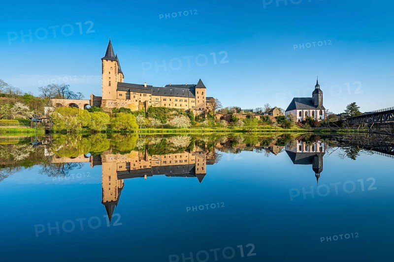 Rochlitz Castle and Petri Church