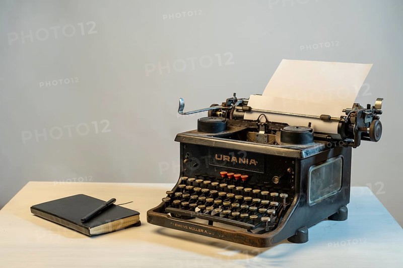 Old typewriter