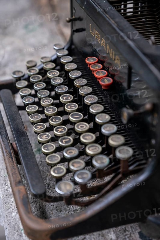 Old typewriter