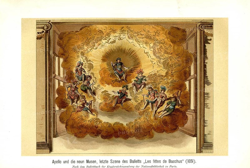 Apollo and the Nine Muses