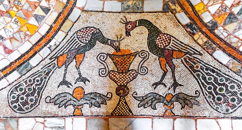 Floor mosaic