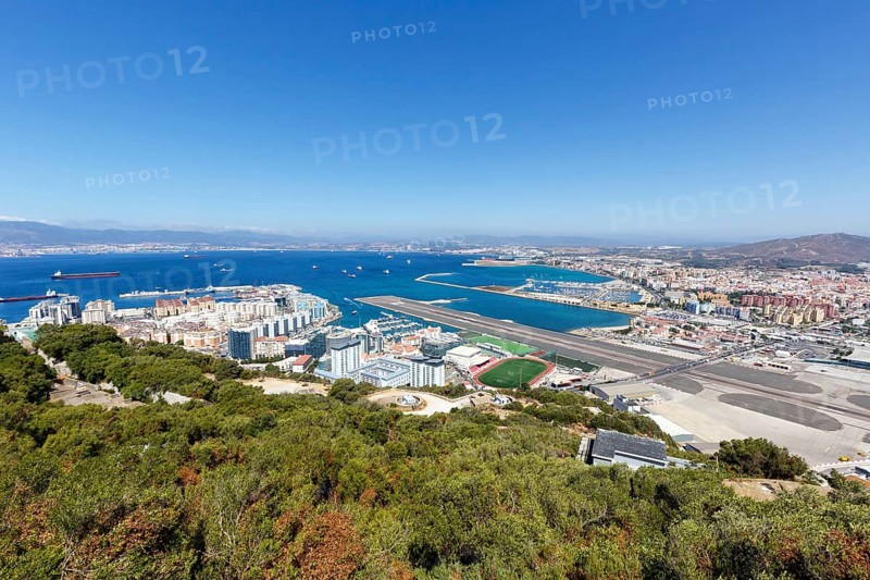 Overview Gibraltar Airport