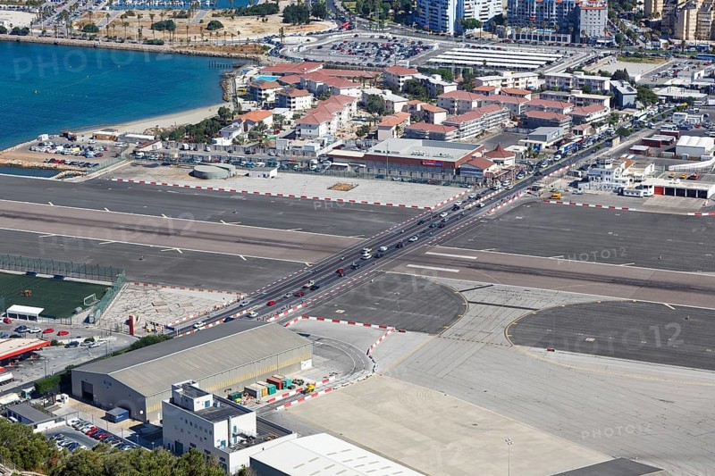 Overview Gibraltar Airport