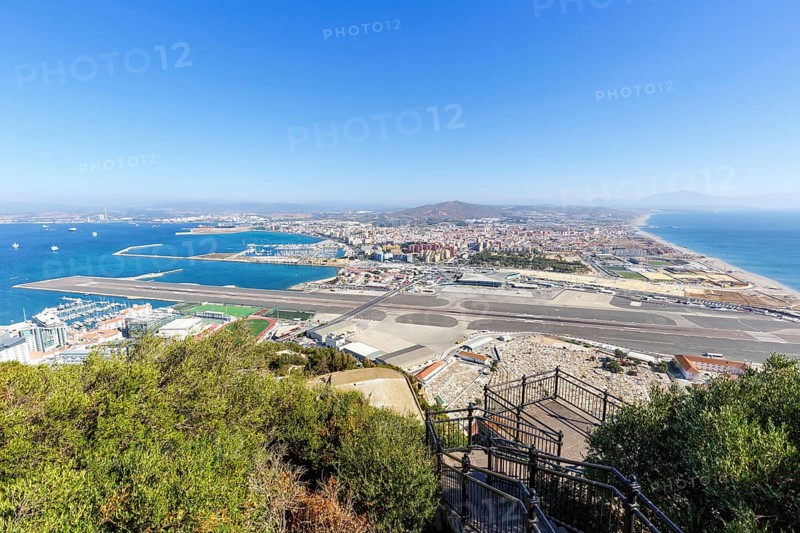 Overview Gibraltar Airport
