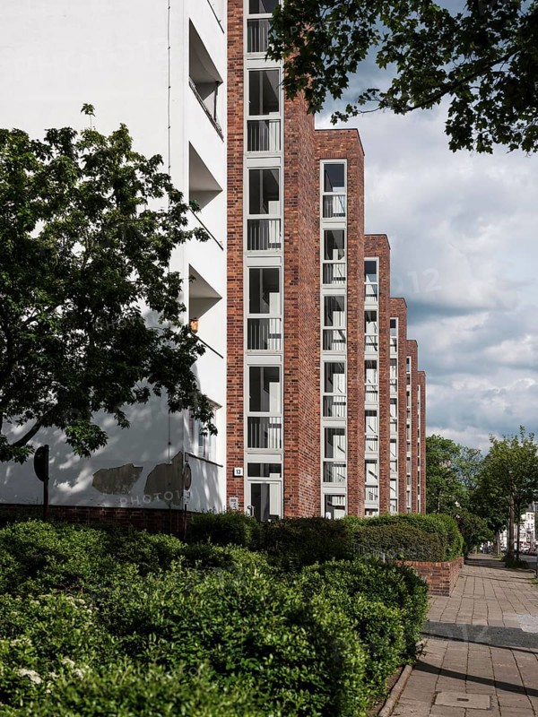Bruno-Taut residential buildings Rennbahnstrasse residential complex