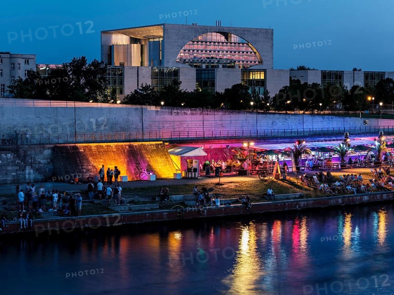 Spreeufer Capital Beach Bar and Chancellery