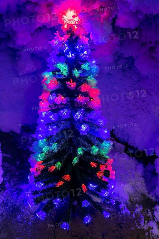Christmas ice sculptures in the Underground permafrost tunnels in the Melnikov Permafrost Institute