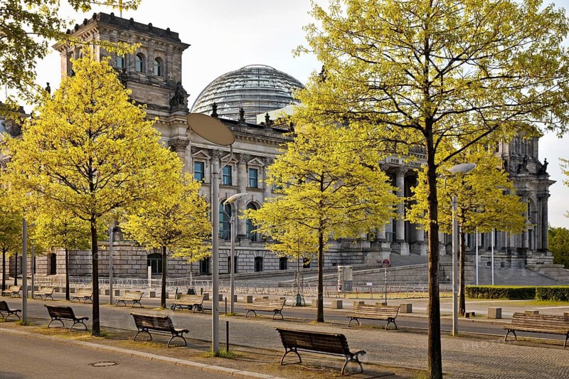 Reichstag early morning