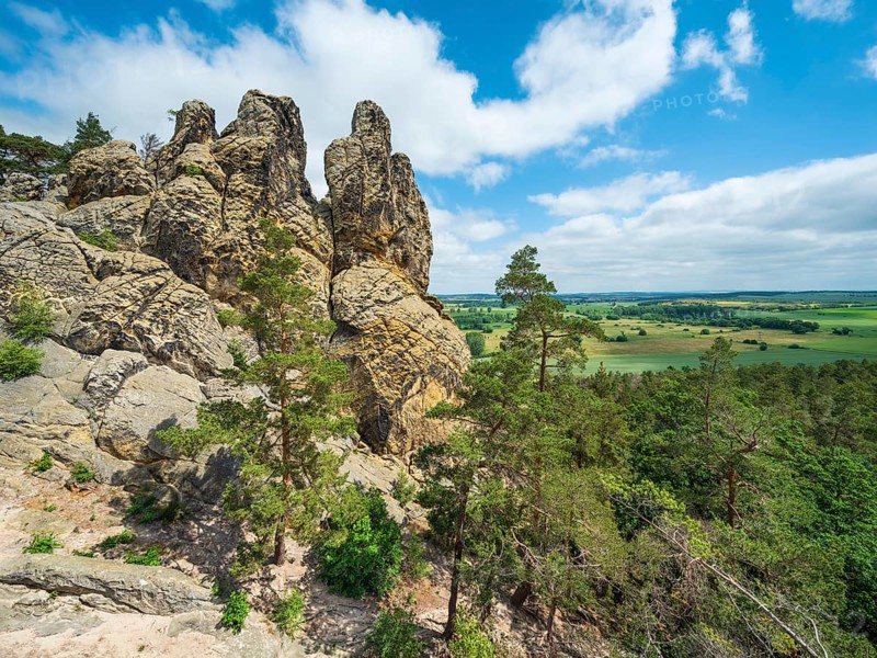 Rock formation Hamburger Wappen