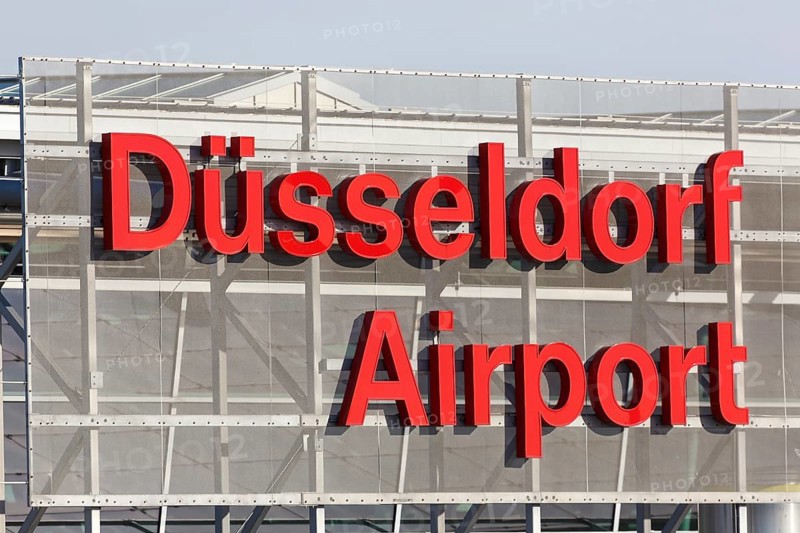 Logo of Duesseldorf Airport