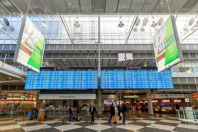 Terminal of Munich Airport