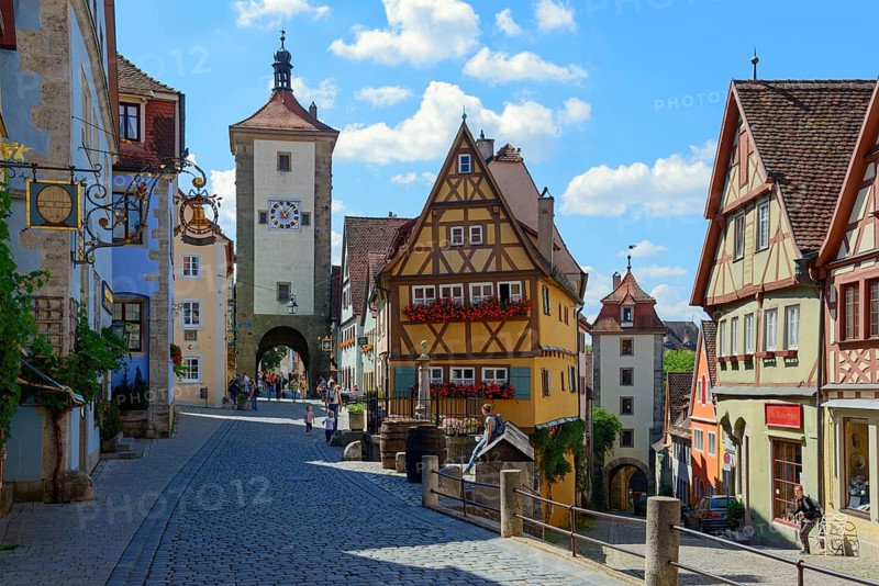 Ploenlein with Siebersturm and Kobolzellerturm