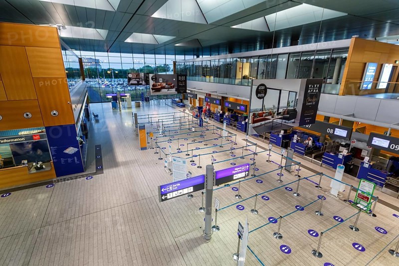 Luxembourg Airport Terminal
