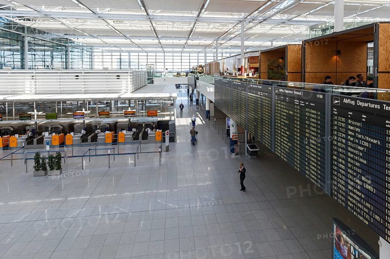 Lufthansa Terminal 2 of Munich Airport
