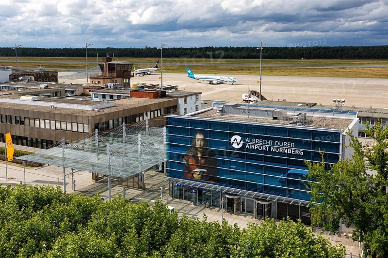 Overview Nuremberg Albrecht Duerer Airport (NUE) in Nuremberg