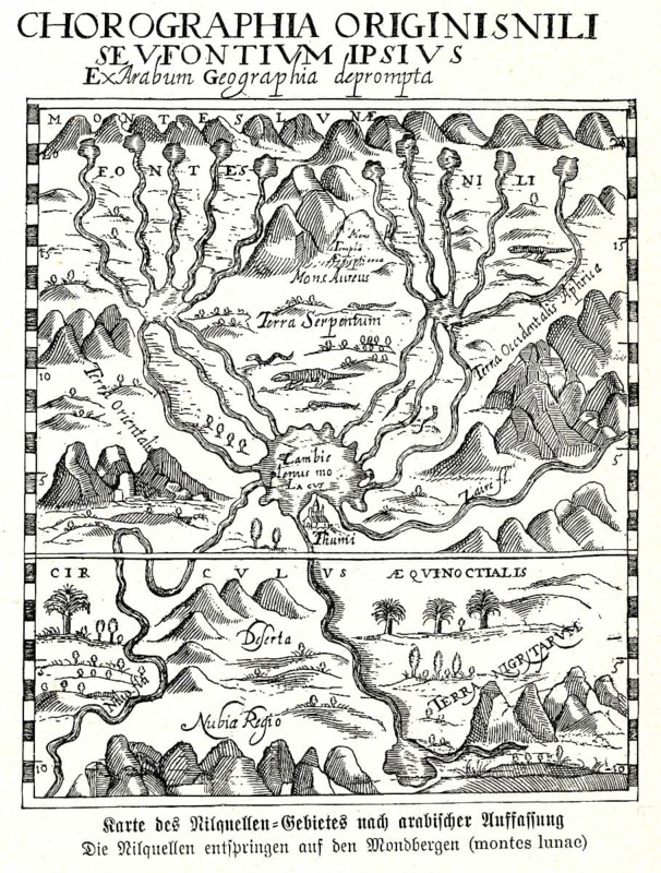 Chorographie Origini Nili seu fontium ipsius