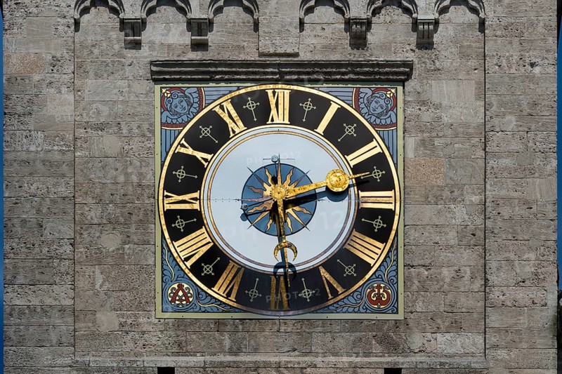 Tower clock