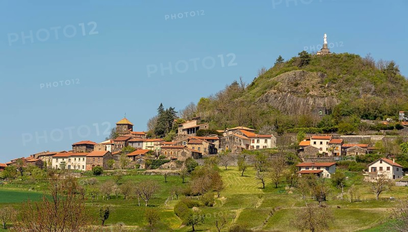 Usson village labelled Les Plus Beaux Villages de France