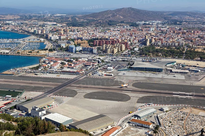Overview Gibraltar Airport