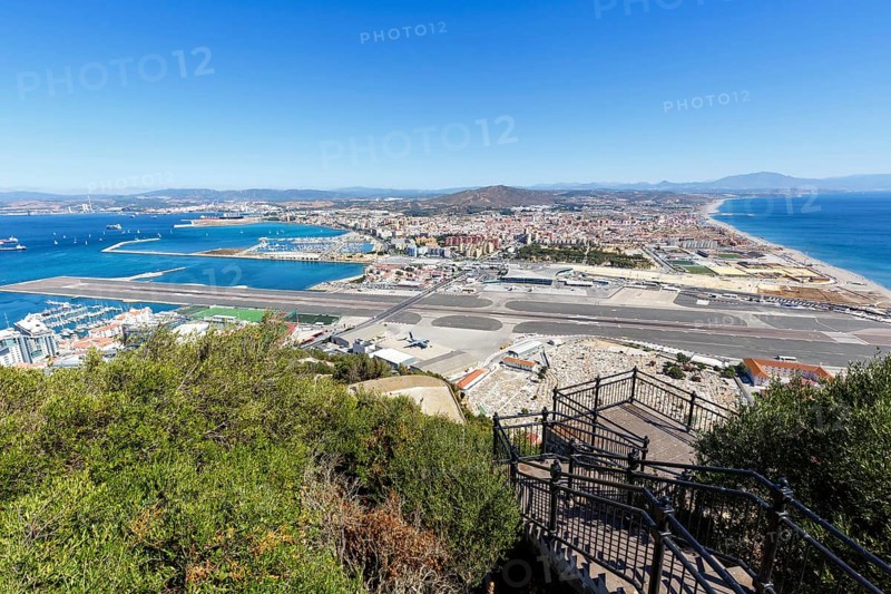 Overview Gibraltar Airport