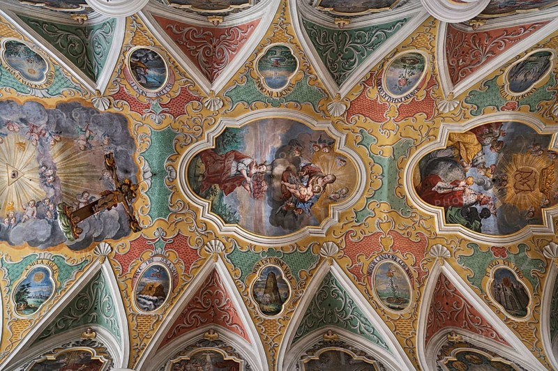 Ceiling frescoes