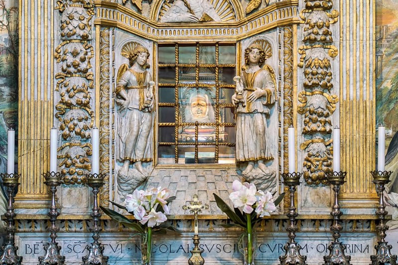 Head relic of St. Catherine of Siena