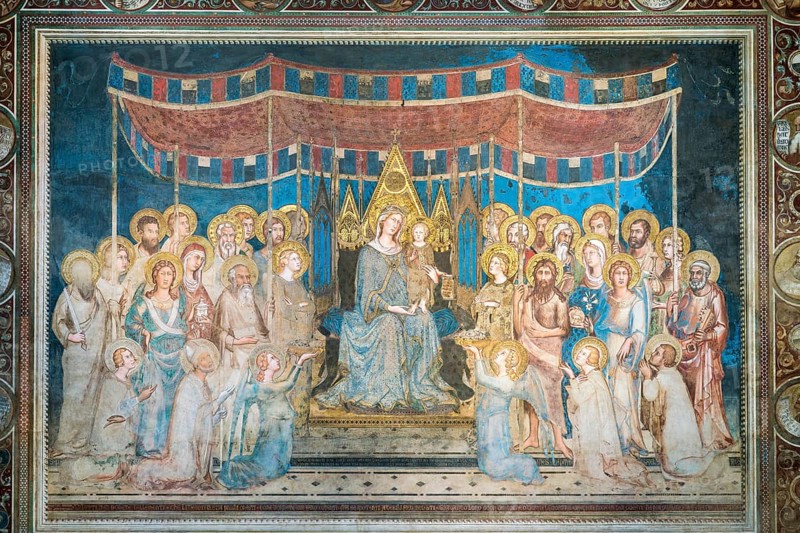 Enthroned Mother of God with Child